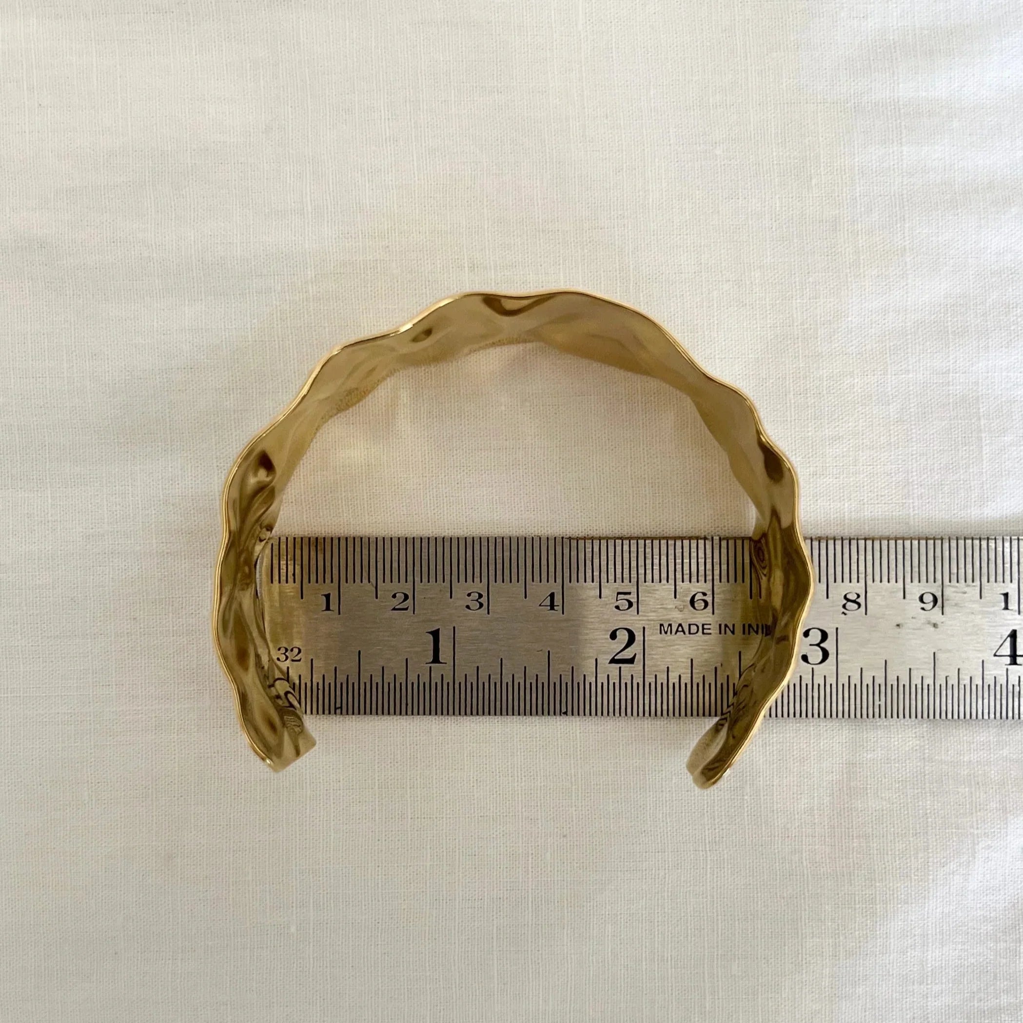 Vintage Gold Cuff Bracelet